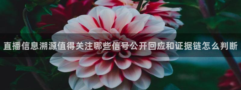 91吃瓜导航:直播信息溯源值得关注哪些信号公开回应和证据链怎么判断