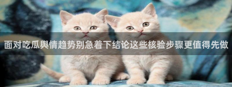 91吃瓜网站：面对吃瓜舆情趋势别急着下结论这些核验步骤更值得先做